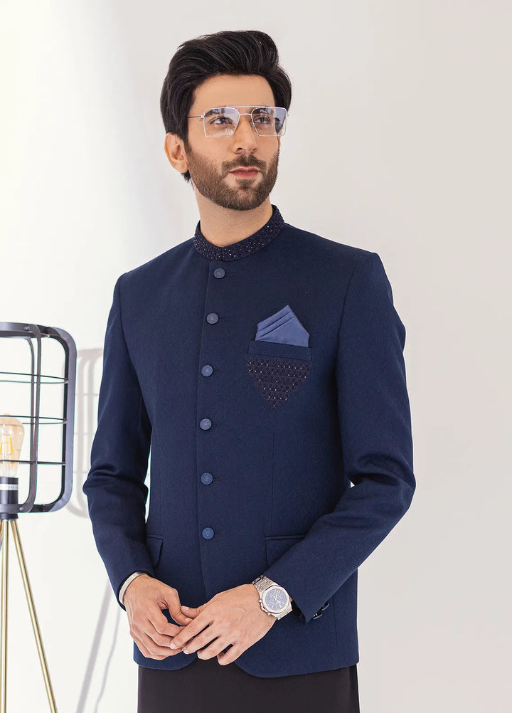 Stylish Embroidered Men Fancy Prince Coat - PC-380