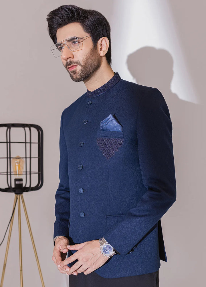 Stylish Embroidered Men Fancy Prince Coat - PC-380