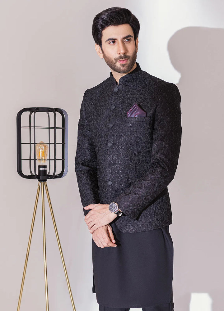 Stylish Embroidered Men Maysori Prince Coat - PC-377