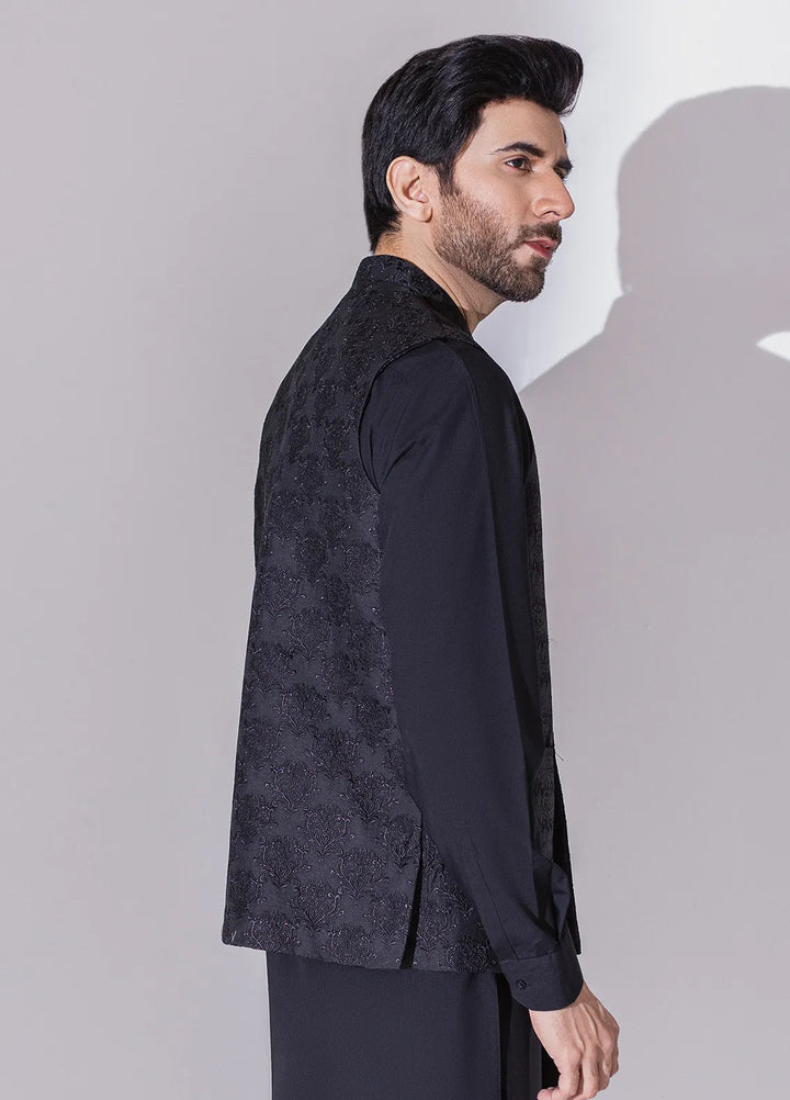 Stylish Embroidered Men Maysori Waistcoat - W-1992