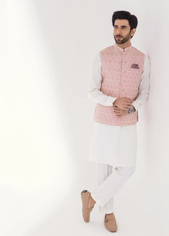 Stylish Embroidered Men Maysori Waistcoat - W-1997