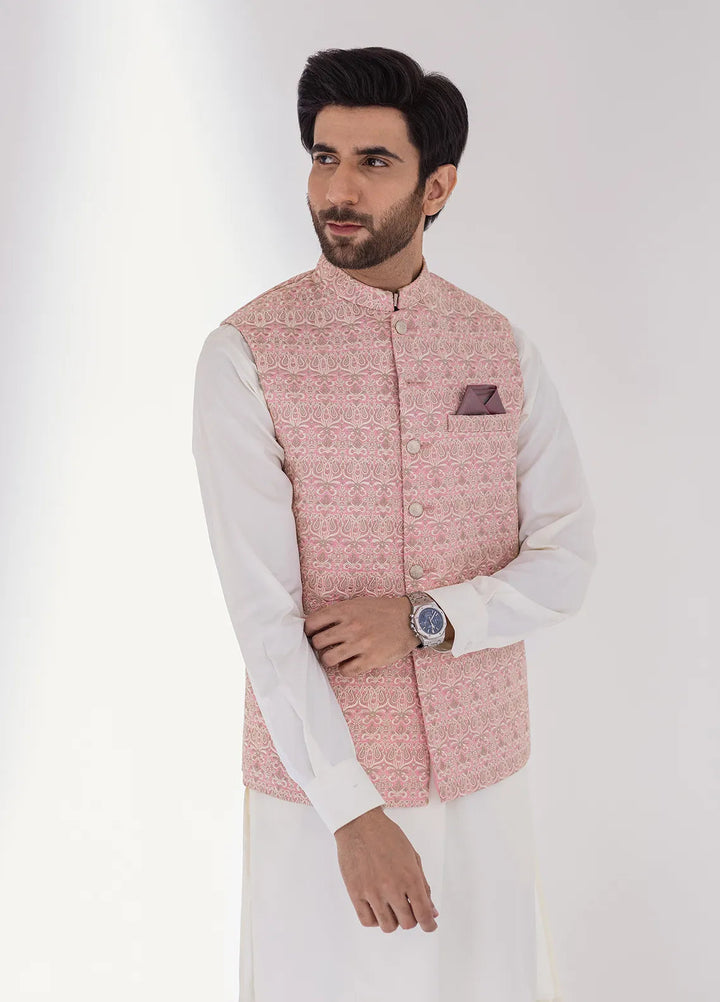 Stylish Embroidered Men Maysori Waistcoat - W-1997