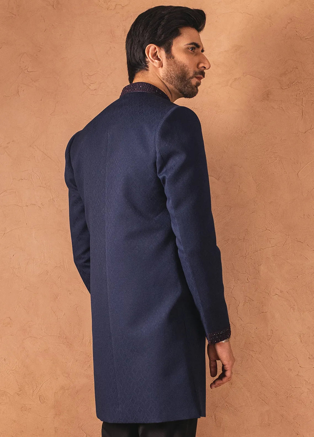 Stylish Fancy Men Front Open Sherwani - GS-5072