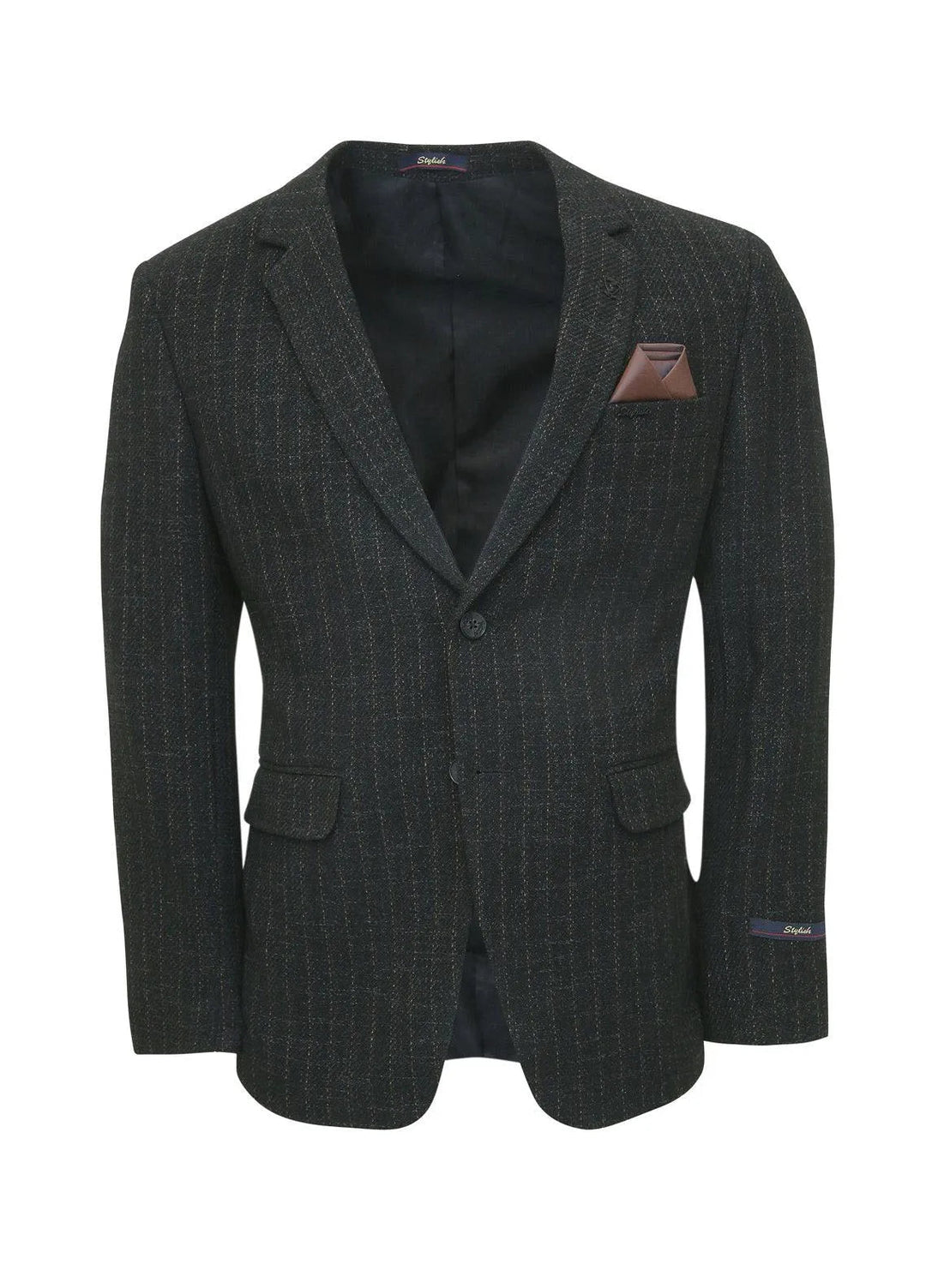 Stylish Garments Checkered Mens Coat - CC-01