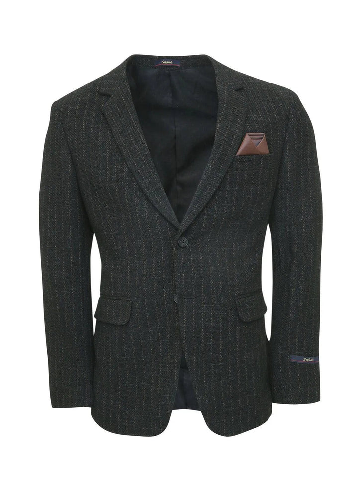Stylish Garments Checkered Mens Coat - CC-01