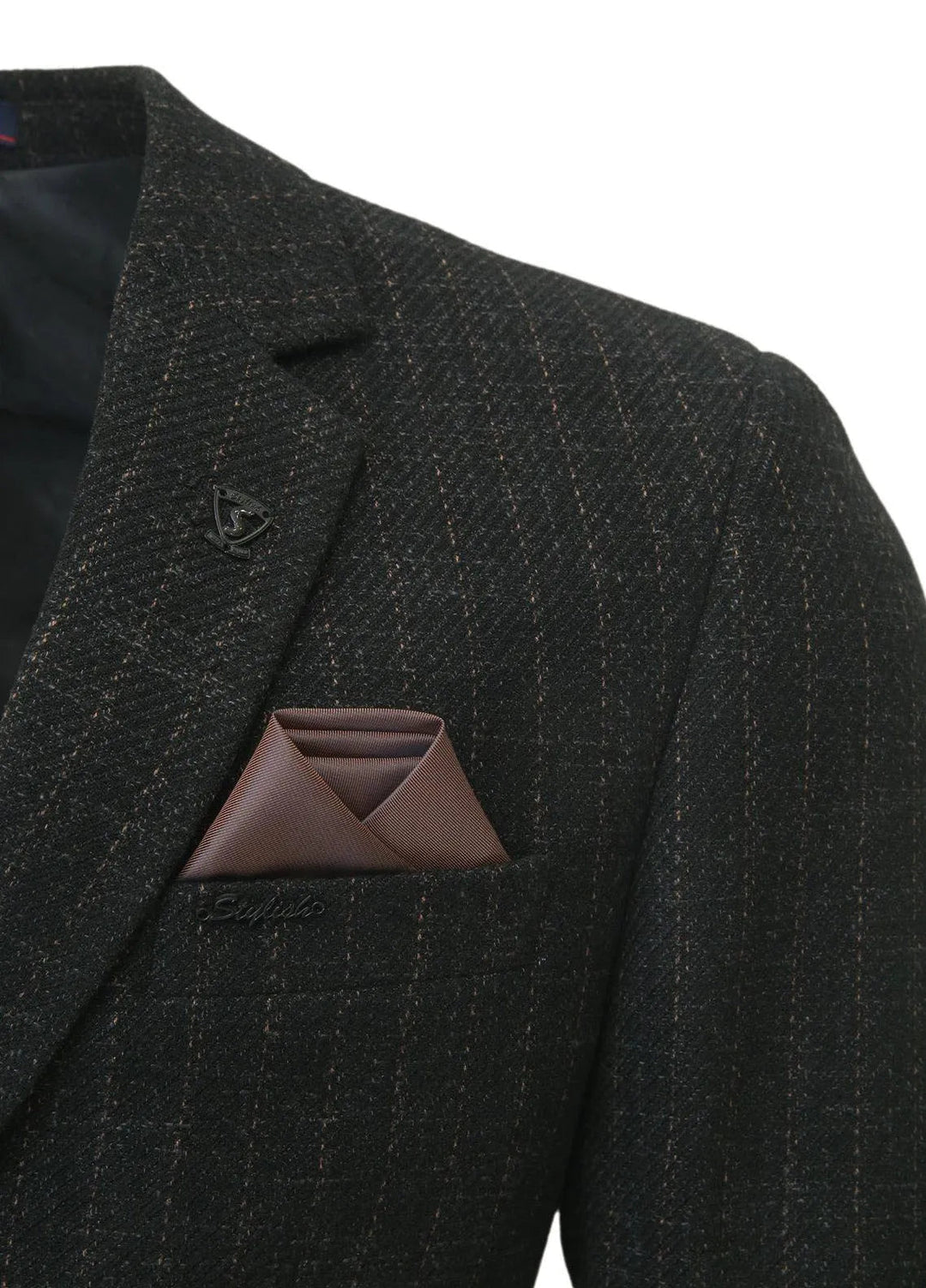 Stylish Garments Checkered Mens Coat - CC-01