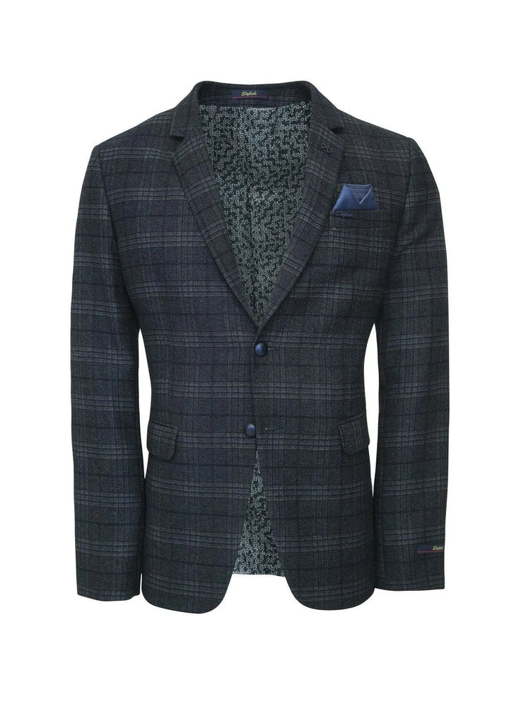 Stylish Garments Checkered Mens Coat - CC-05