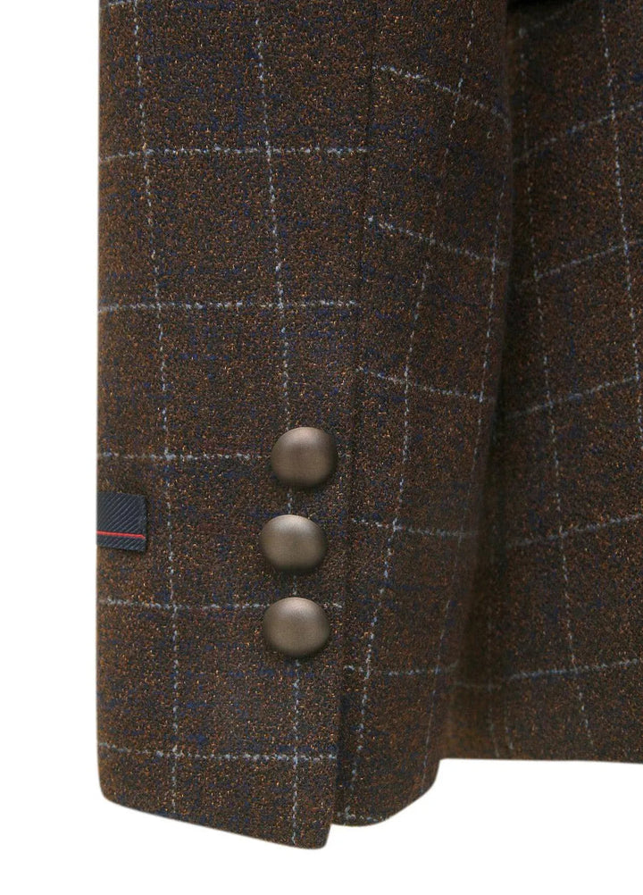 Stylish Garments Checkered Mens Coat - CC-14