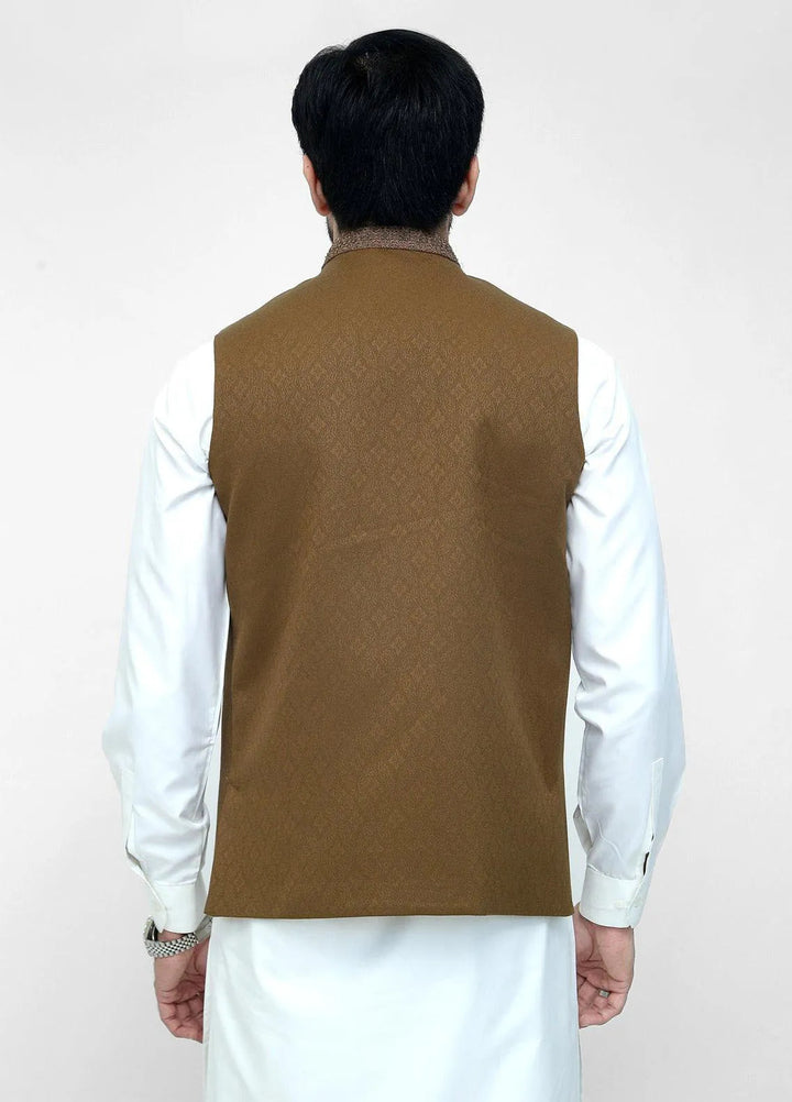 Stylish Garments Embroidered Mens Waistcoat - WO-2085