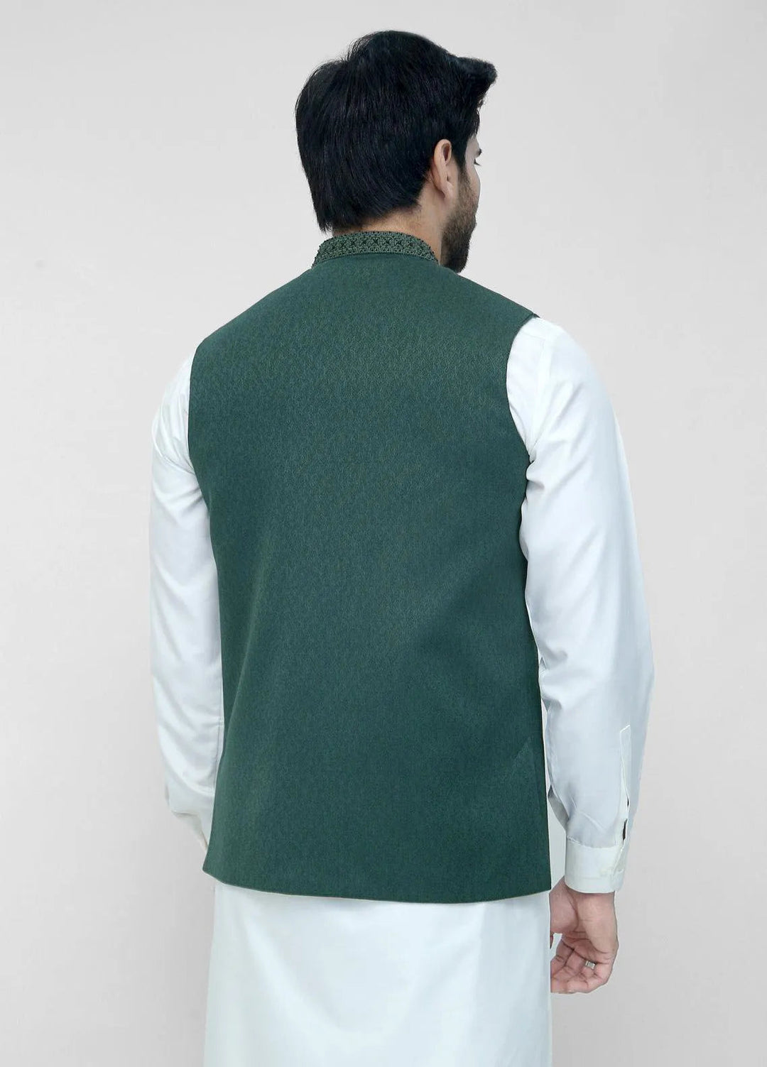 Stylish Garments Embroidered Mens Waistcoat - WO-2086