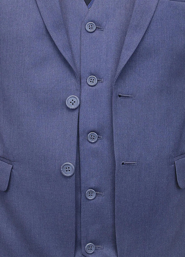 Stylish Garments Plain Formal Mens 3 Piece Suit - 3PS-04