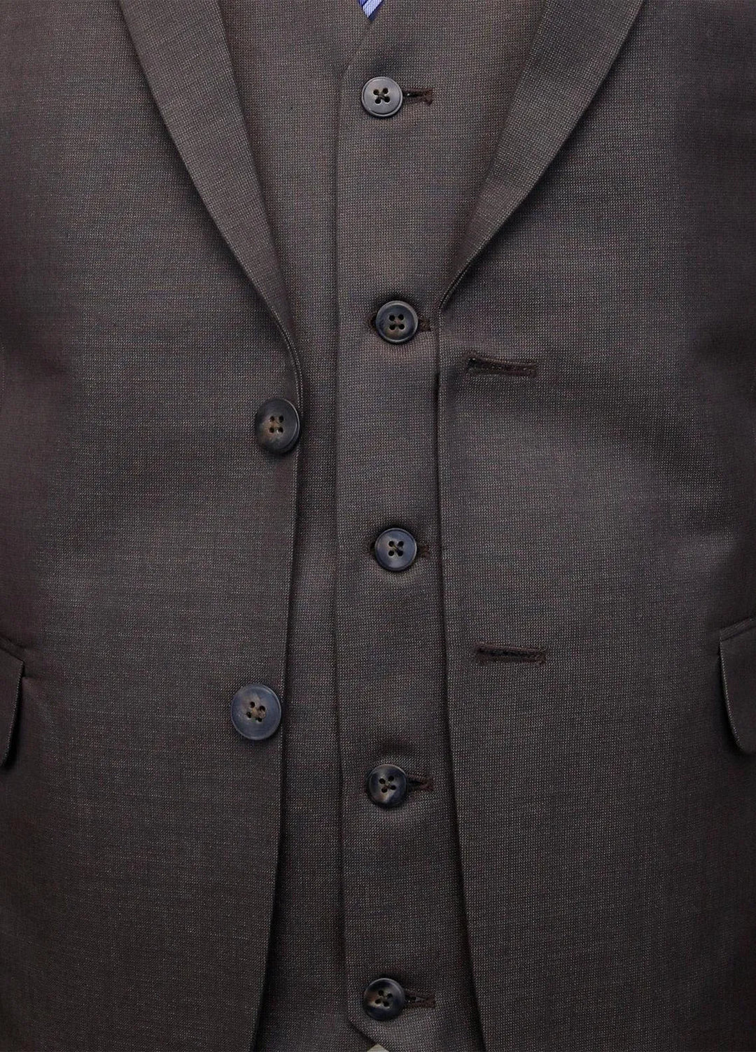 Stylish Garments Plain Formal Mens 3 Piece Suit - 3PS-07