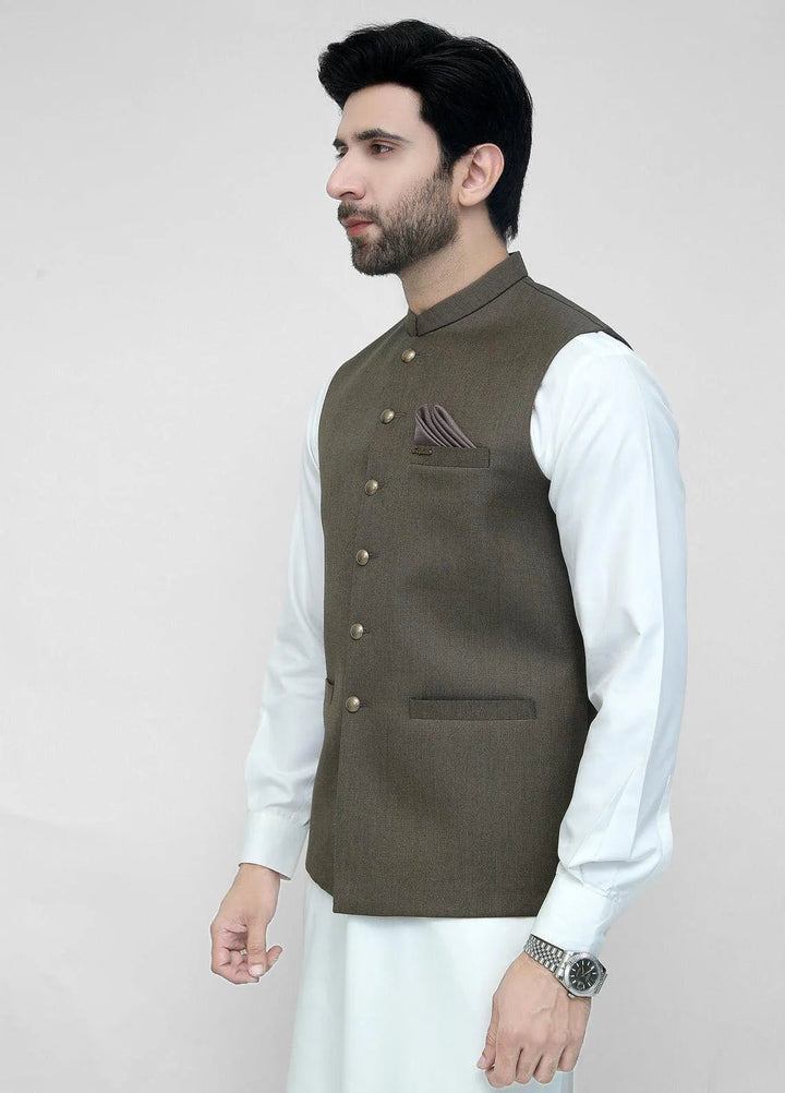 Stylish Garments Plain Mens Waistcoat - WO-2090