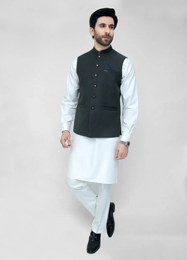 Stylish Garments Plain Mens Waistcoat - WO-2091