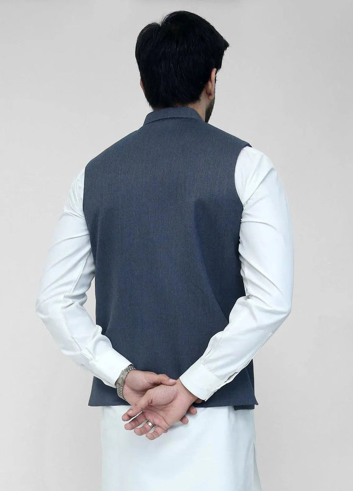 Stylish Garments Plain Mens Waistcoat - WO-2097