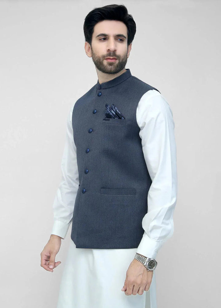 Stylish Garments Plain Mens Waistcoat - WO-2097