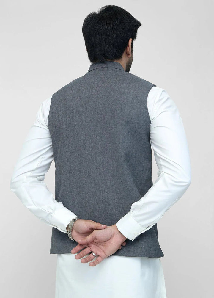 Stylish Garments Plain Mens Waistcoat - WO-2099