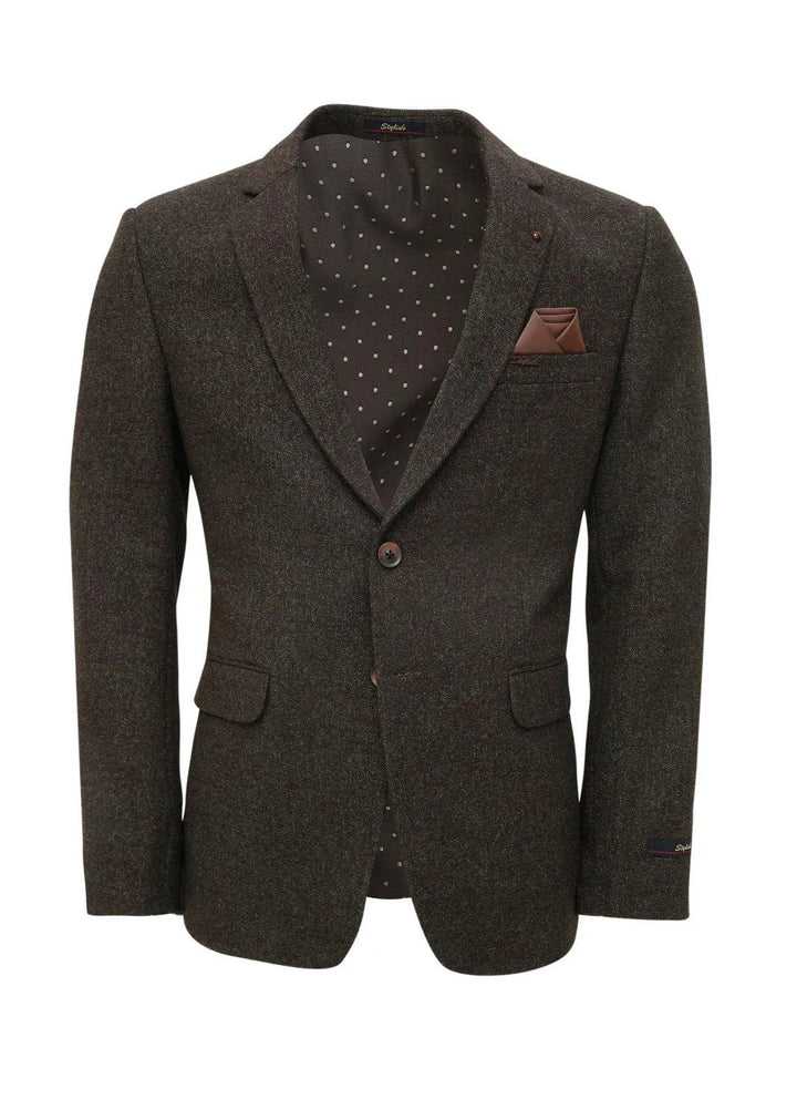 Stylish Garments Textured Mens Coat - CC-04