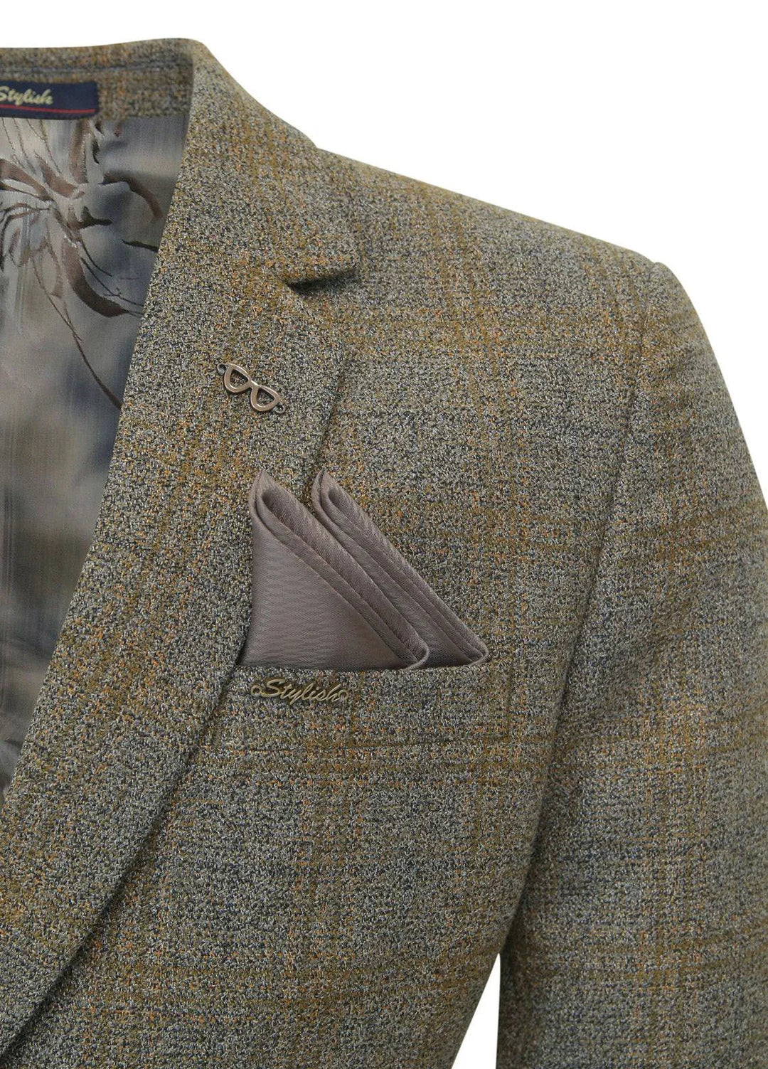 Stylish Garments Textured Mens Coat - CC-10