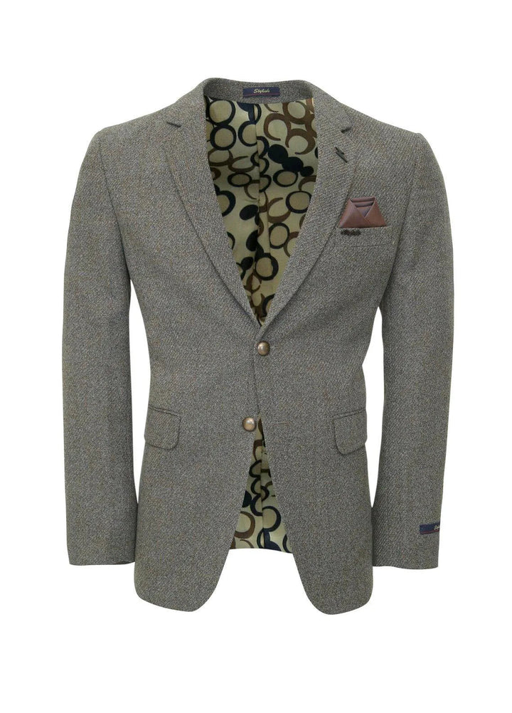 Stylish Garments Textured Mens Coat - CC-11