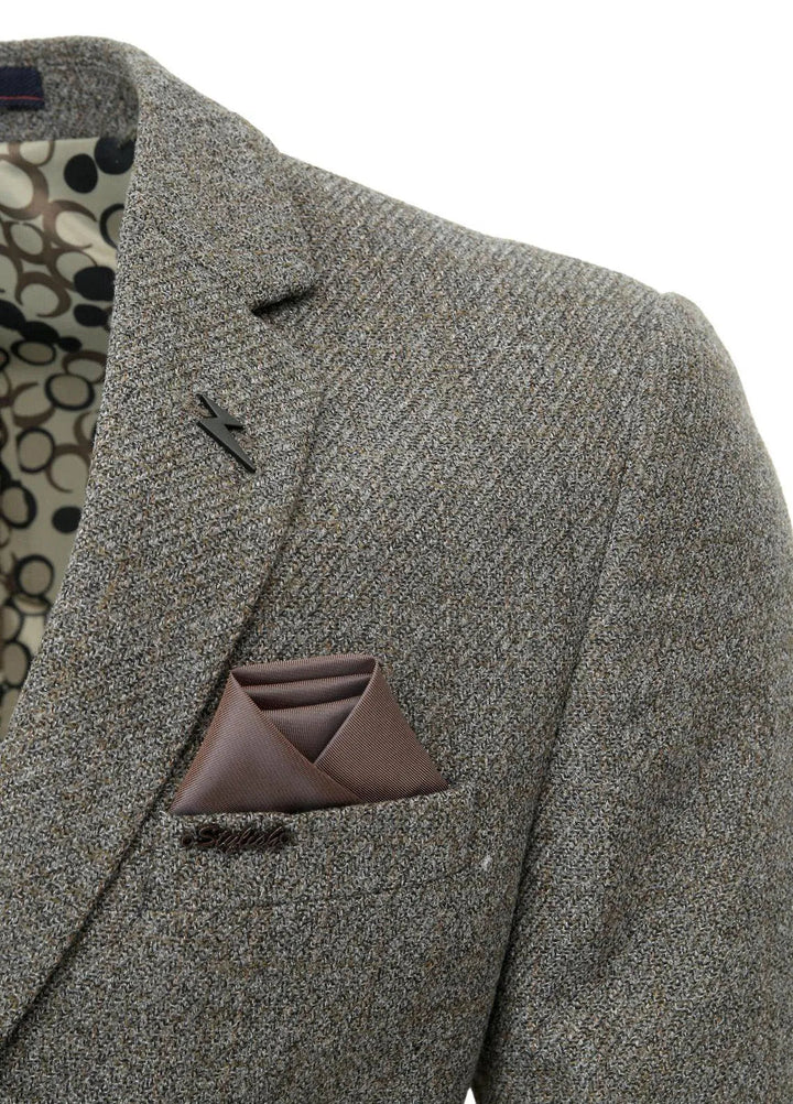 Stylish Garments Textured Mens Coat - CC-11