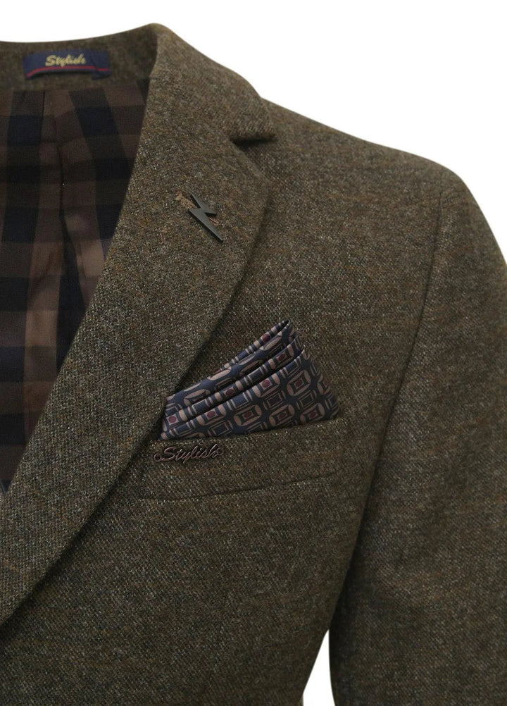 Stylish Garments Textured Mens Coat - CC-17