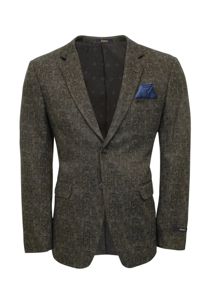 Stylish Garments Textured Mens Coat - CC-18