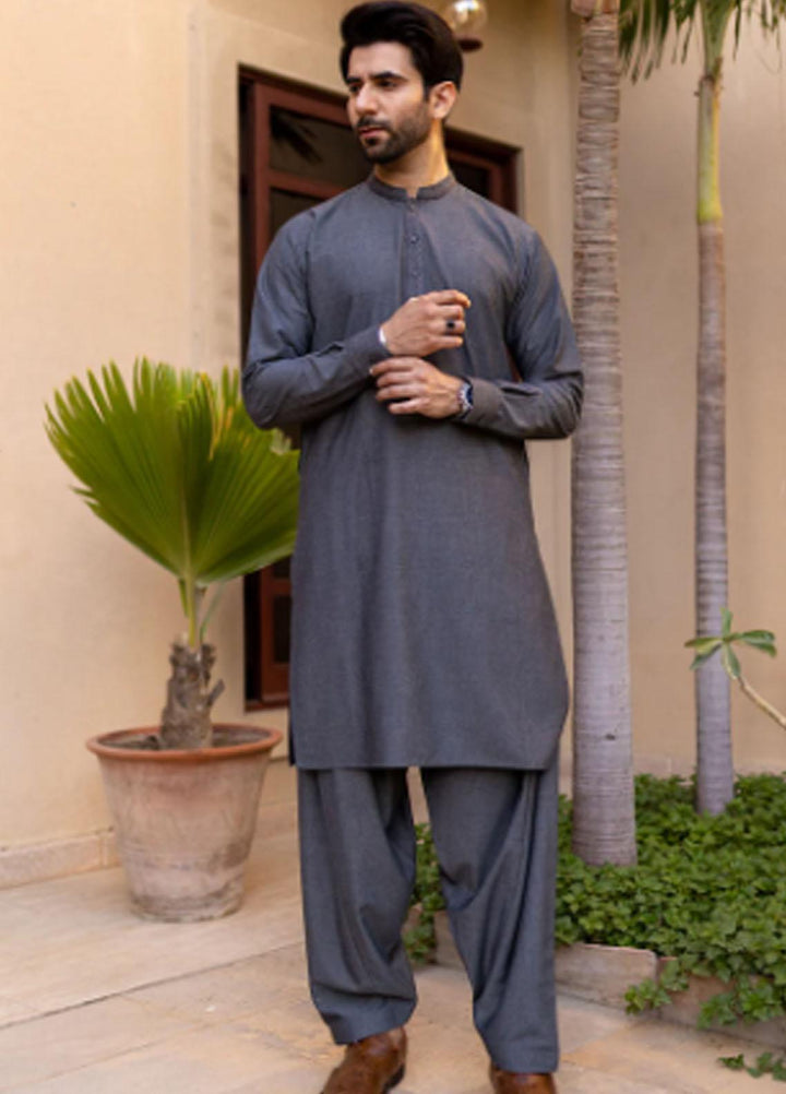 Stylish Wash N Wear Formal Kameez Shalwar for Men -  C-9522