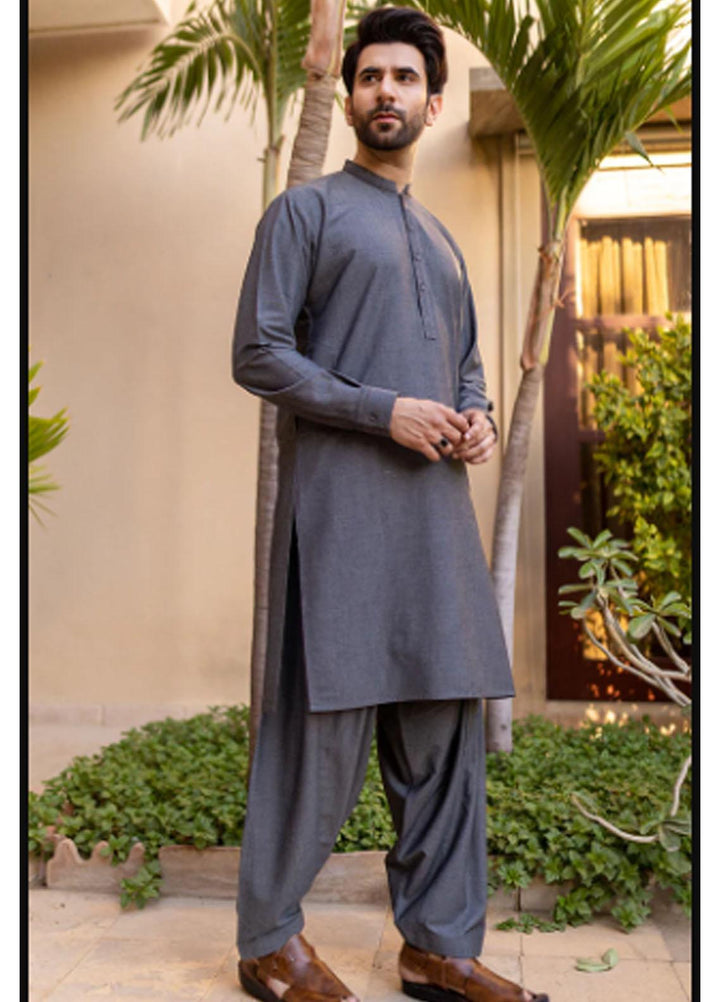 Stylish Wash N Wear Formal Kameez Shalwar for Men -  C-9522