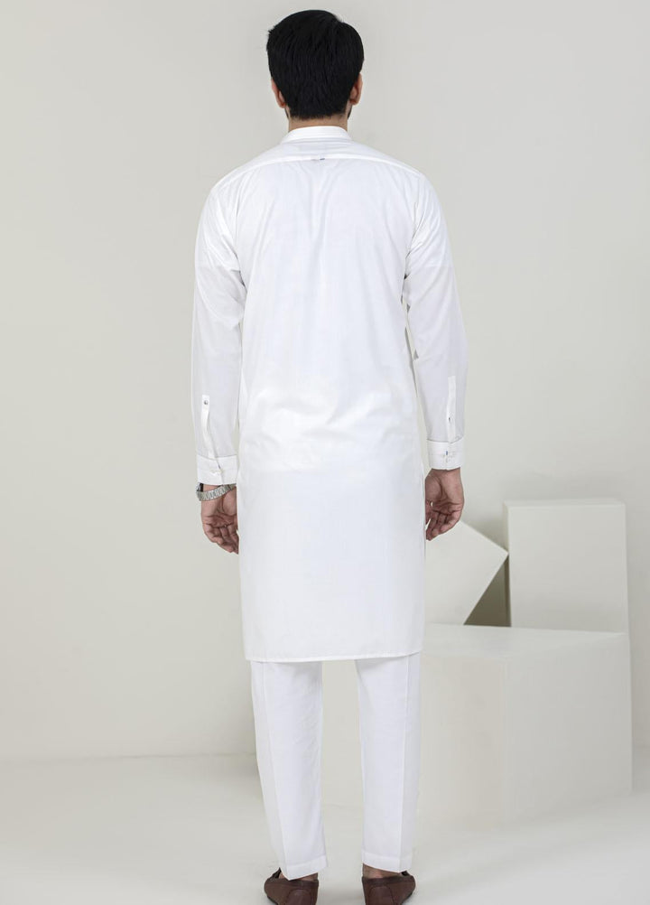 Stylish Wash N Wear Formal Kameez Shalwar for Men -  TF-1064 Off White