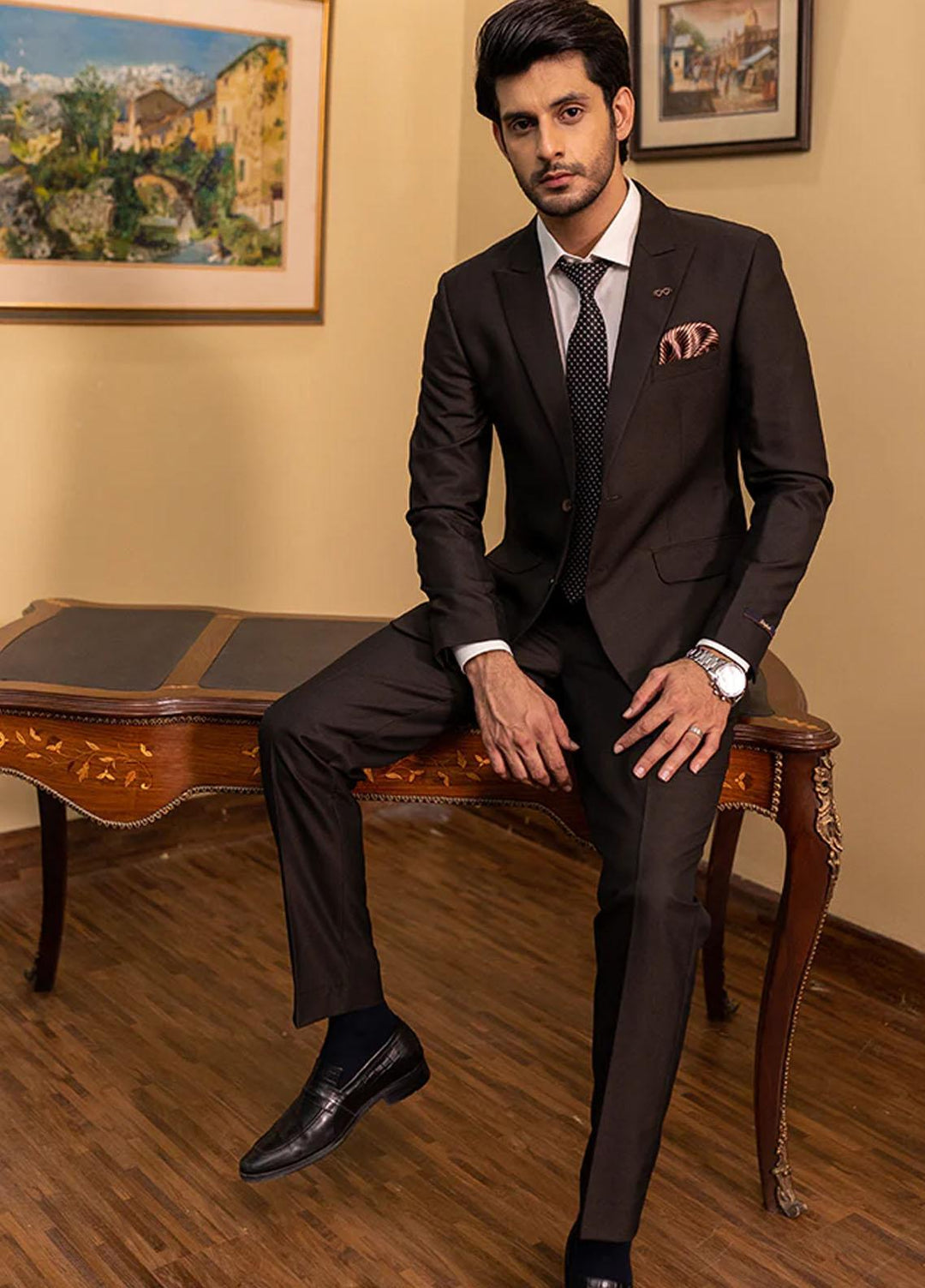 Stylish  Formal 2 Piece Coat Pent for Men -  2PS-04