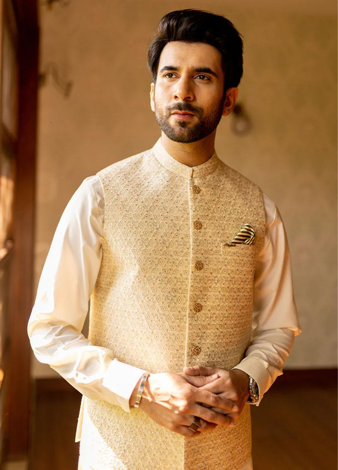 Stylish Missouri Formal Waistcoat for Men -  W-1501