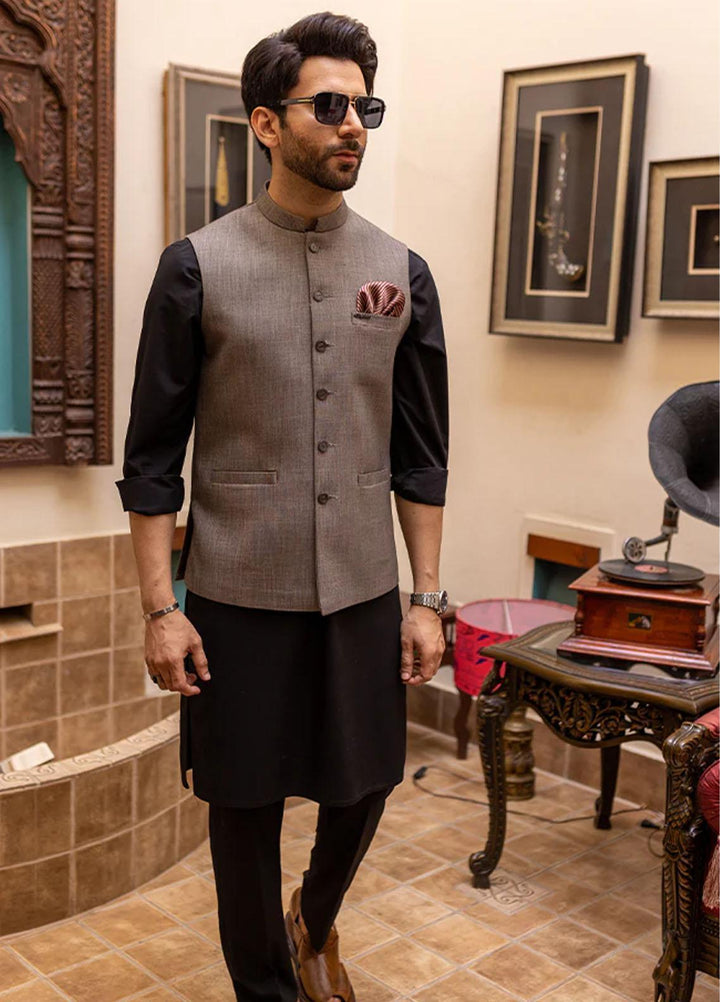 Stylish Suiting Formal Waistcoat for Men -  W-1674