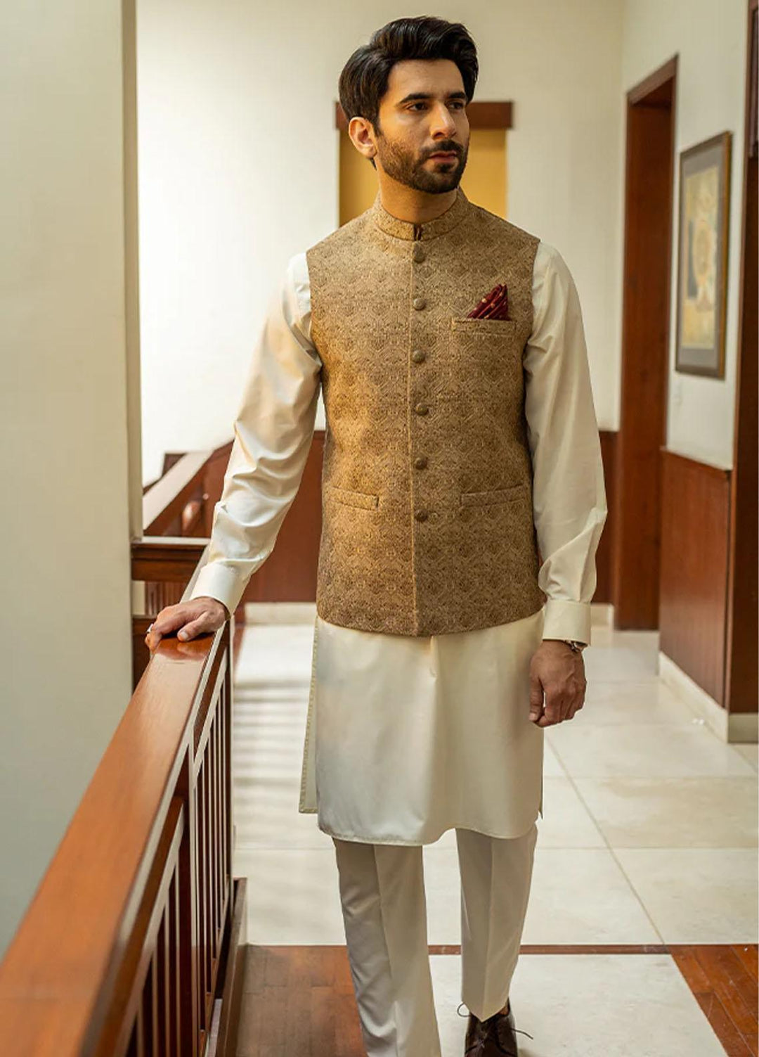 Stylish Missouri Formal Waistcoat for Men -  W-1504