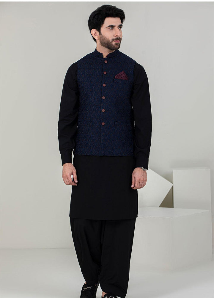 Stylish Missouri Formal 3 Piece for Men -  W-1693 Dark Blue