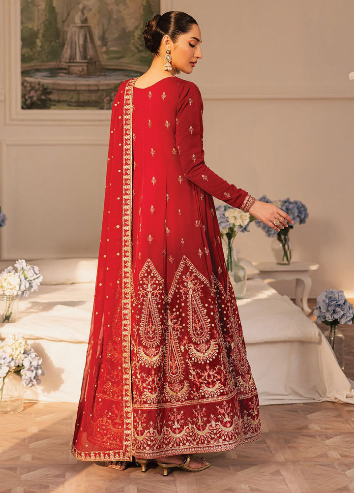 Suave by Emaan Adeel Embroidered Chiffon Suits Unstitched 3 Piece EA25LF Cirel - Formals Collection