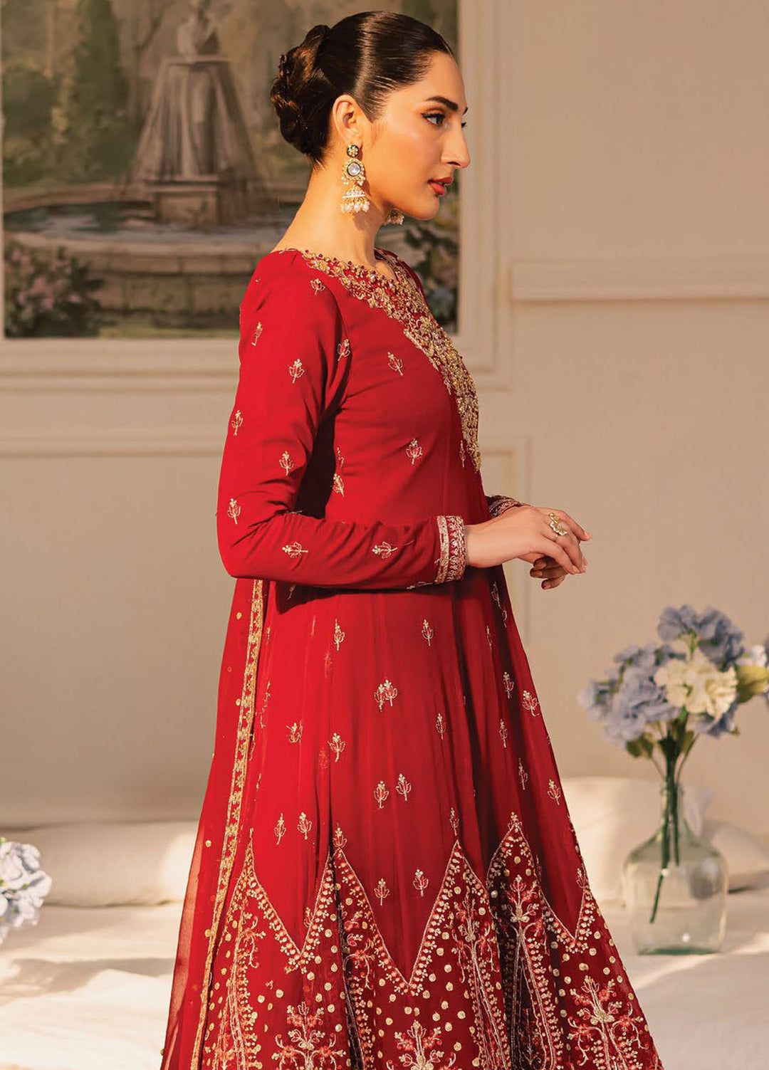 Suave by Emaan Adeel Embroidered Chiffon Suits Unstitched 3 Piece EA25LF Cirel - Formals Collection