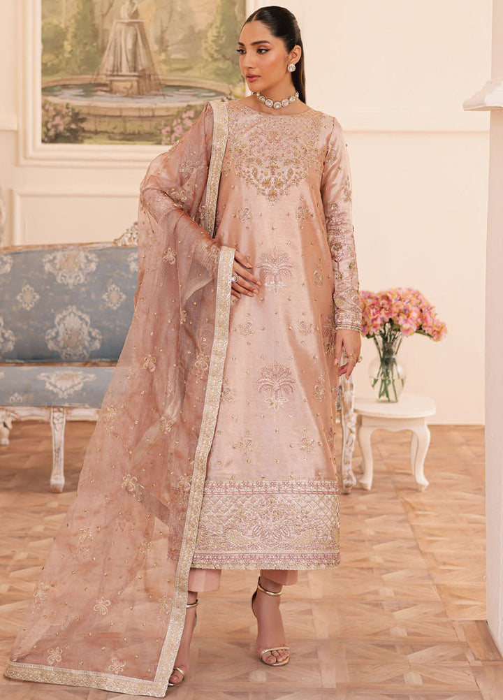 Suave by Emaan Adeel Embroidered Mesoury Suits Unstitched 3 Piece EA25LF Velith - Formals Collection