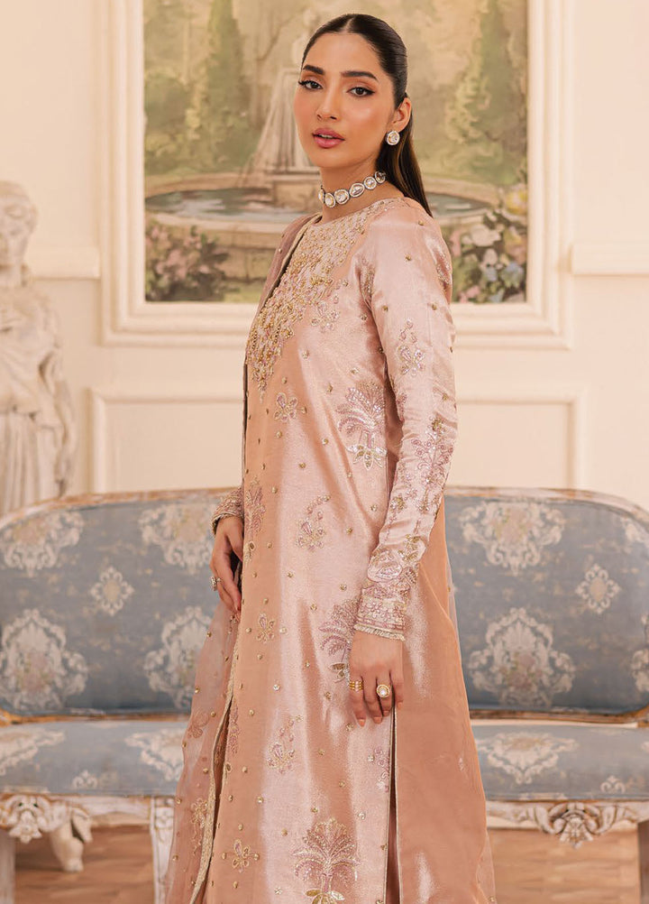 Suave by Emaan Adeel Embroidered Mesoury Suits Unstitched 3 Piece EA25LF Velith - Formals Collection