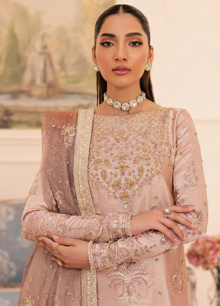 Suave by Emaan Adeel Embroidered Mesoury Suits Unstitched 3 Piece EA25LF Velith - Formals Collection