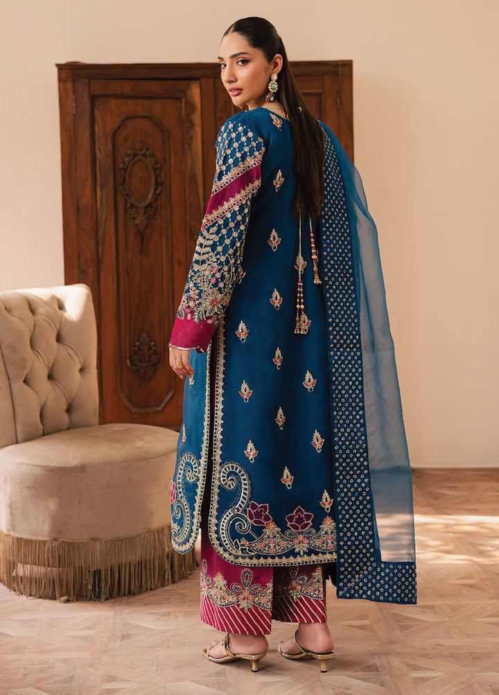 Suave by Emaan Adeel Embroidered Organza Suits Unstitched 3 Piece EA25LF Avoir - Formals Collection