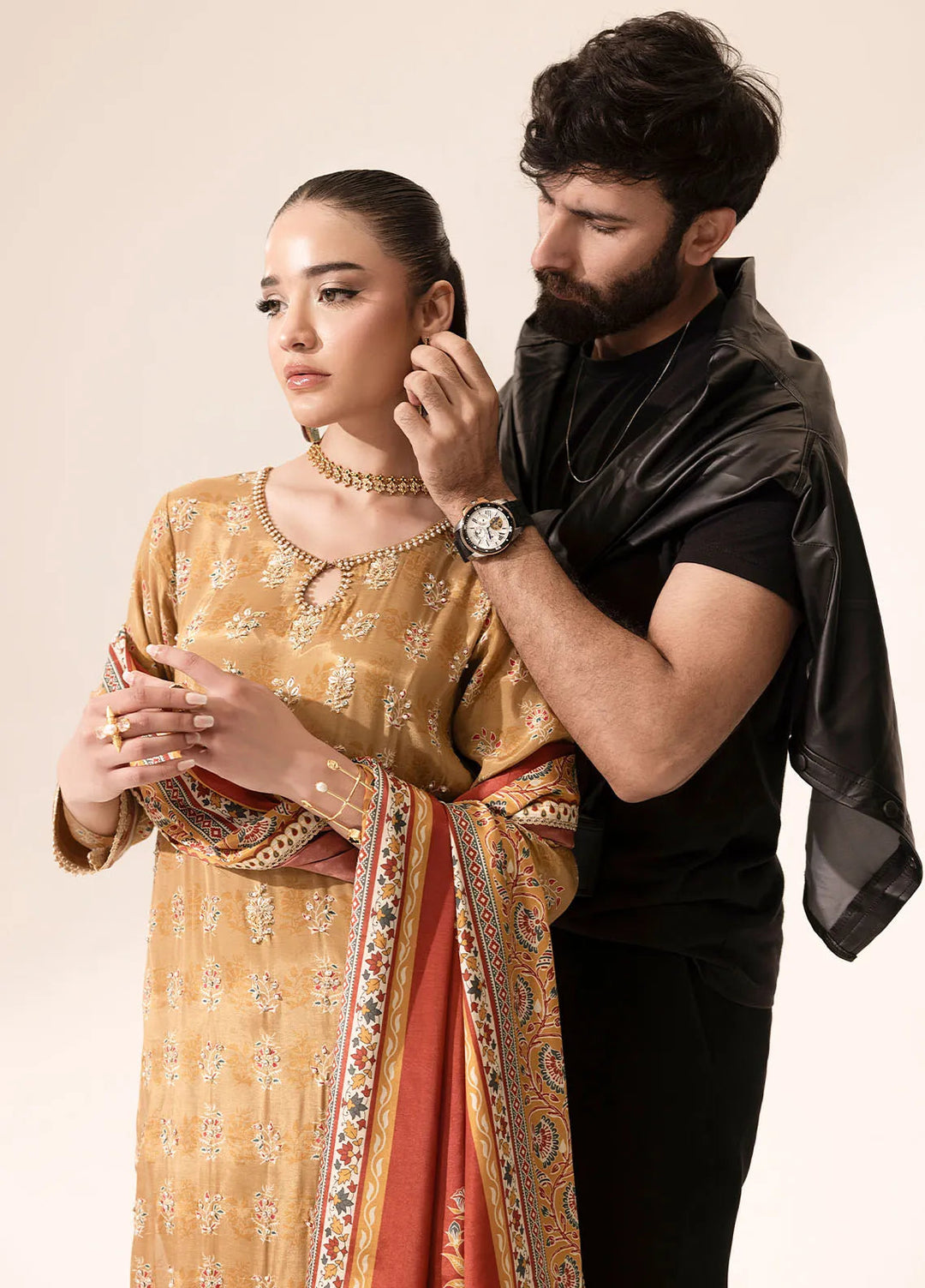 Suay by Sahane Handwork Silk Suits Unstitched 3 Piece SNE25S CT-15002 Maya - Silk Collection