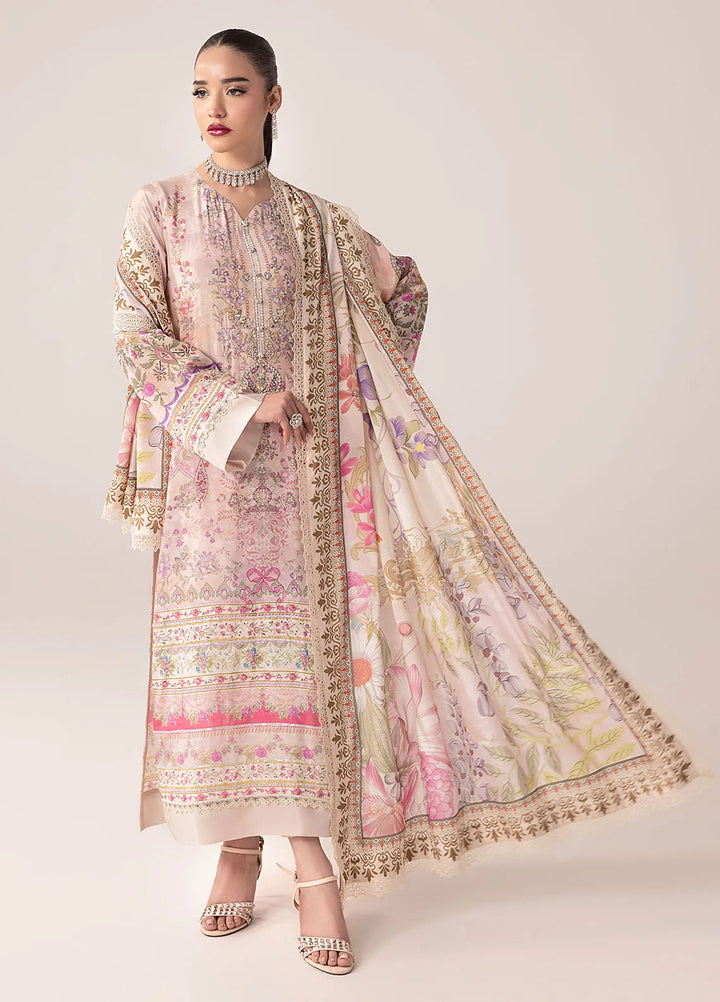 Suay by Sahane Handwork Silk Suits Unstitched 3 Piece SNE25S CT-15005 Zade - Silk Collection