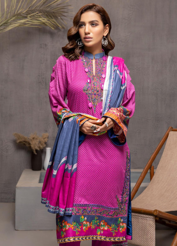 Subhhata Masakali by ZS Textiles Embroidered Lawn Suits Unstitched 3 Piece ZS21SM-2 D-01 - Summer Collection