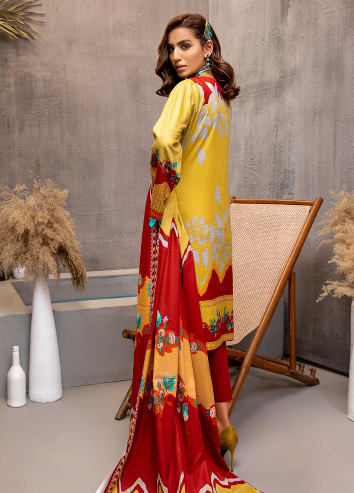 Subhhata Masakali by ZS Textiles Embroidered Lawn Suits Unstitched 3 Piece ZS21SM-2 D-06 - Summer Collection