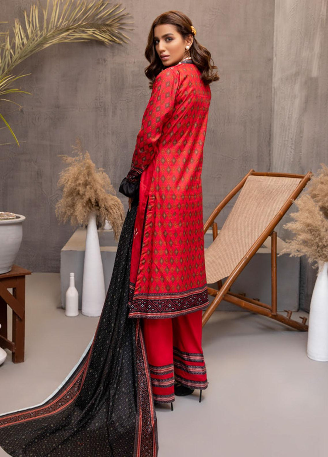 Subhhata Masakali by ZS Textiles Embroidered Lawn Suits Unstitched 3 Piece ZS21SM-2 D-08 - Summer Collection