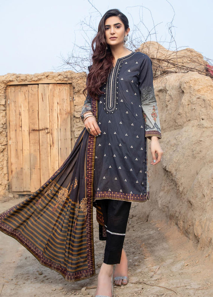 Subhhata Masakali by ZS Textiles Embroidered Lawn Suits Unstitched 3 Piece ZS21SM ZS-03 - Summer Collection