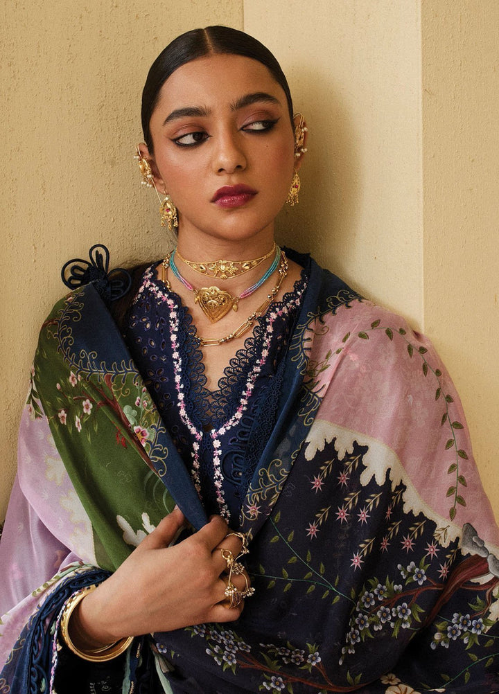 Suffuse by Sana Yasir Embroidered Lawn Suits Unstitched 3 Piece SSY25EL Ena - Summer Collection