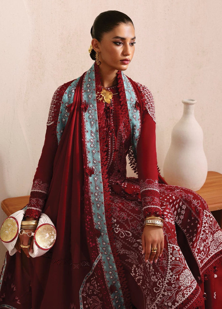 Suffuse by Sana Yasir Embroidered Lawn Suits Unstitched 3 Piece SSY25EL Ineesa - Summer Collection
