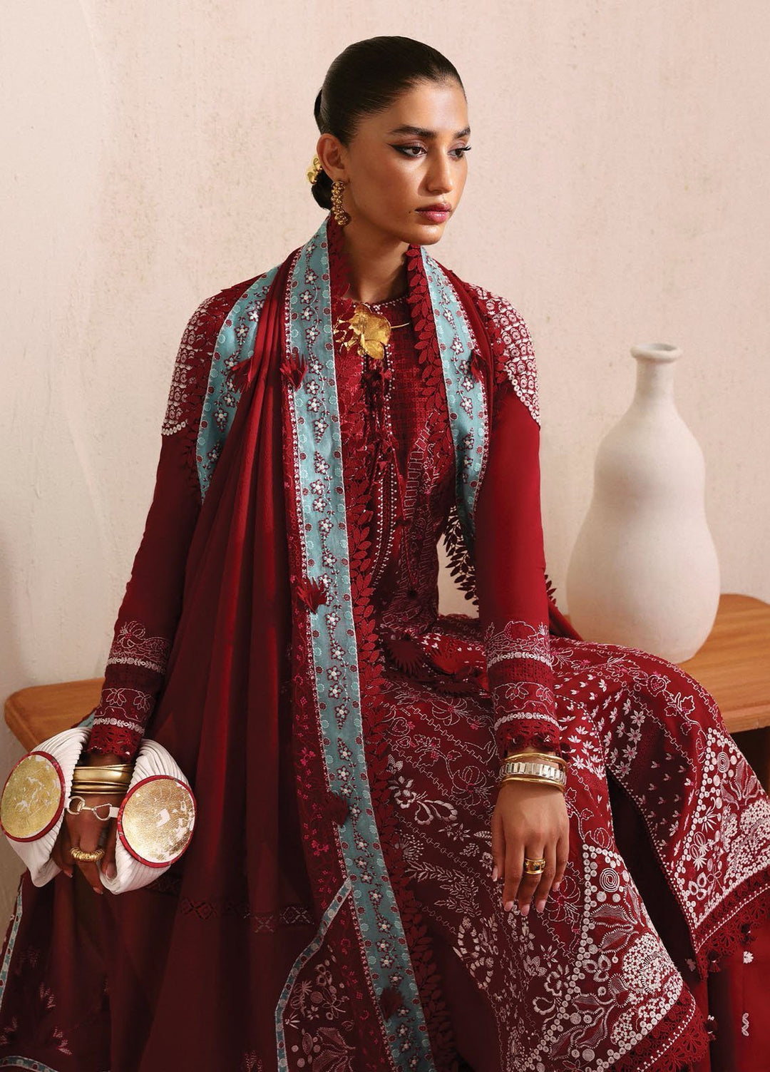 Suffuse by Sana Yasir Embroidered Lawn Suits Unstitched 3 Piece SSY25EL Ineesa - Summer Collection